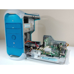 Замена синего и белого модема Power Macintosh G3